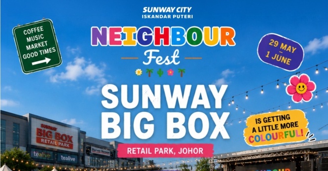 Image from: Sunway City Iskandar Puteri to Host Neighbour Fest — A Four-Day Celebration of Music, Coffee, Food and Community Experiences