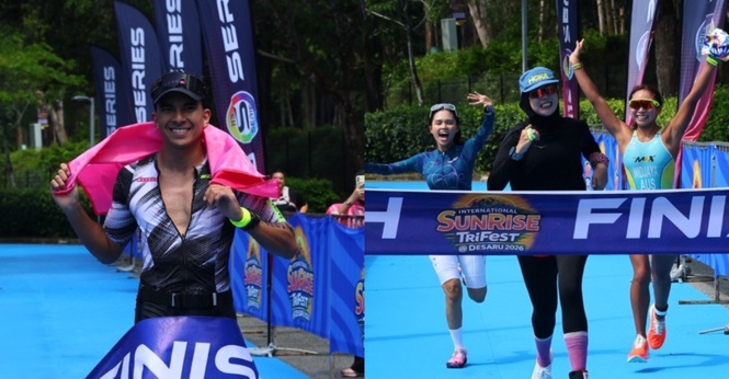 Image from: From Supporter to Participant: Bella Joins Syed Saddiq in Sunrise TriFest Journey