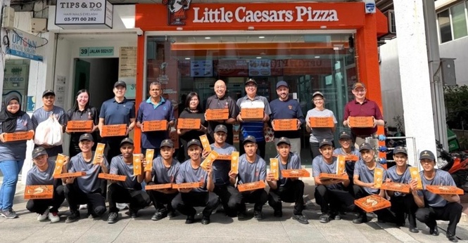 Image from: A Slice of Something New: Little Caesars Pizza Fires Up Its First Restaurant in Malaysia