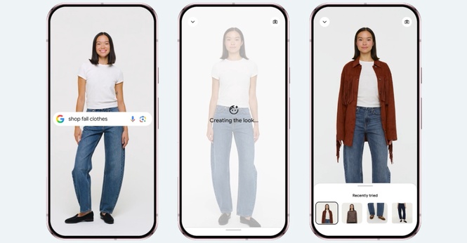 Image from: You Can Now Virtually Try On Clothes And Shoes With This New AI Shopping Feature