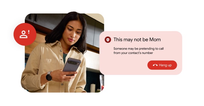 Image from: How Android Helps Keep You Safe From Impersonation Scams With Fake Call Detection