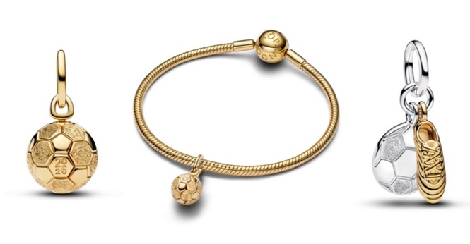 Image from: PANDORA Celebrates Match-Day Traditions with Lucky Charms for the Season