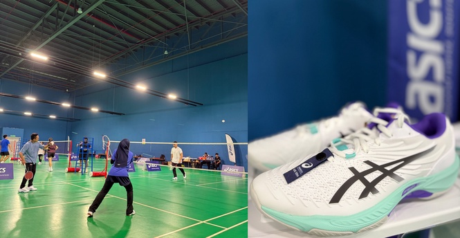 Image from: We Put ASICS’ Latest Badminton Shoes to the Test at Their World Badminton Day Celebration