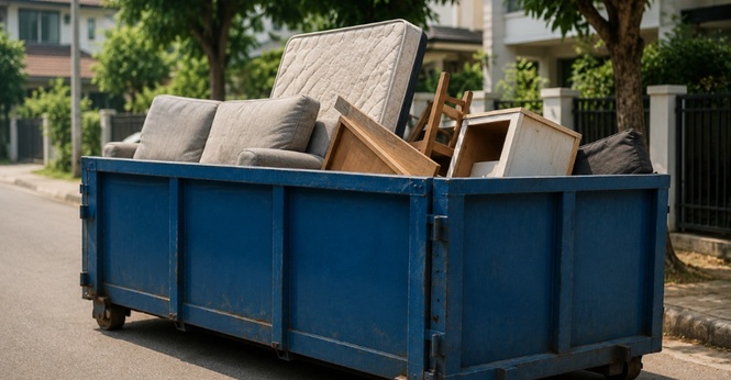 Image from: Need to Throw Away Old Furniture? Here’s How to Get a Free RORO Bin From Your Local Council