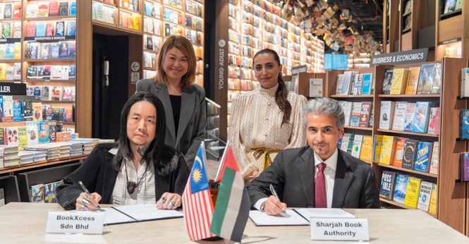 Image from: Malaysian Bookstore Concept to Expand Across the Middle East and Africa Through Landmark Partnership with Sharjah Book Authority
