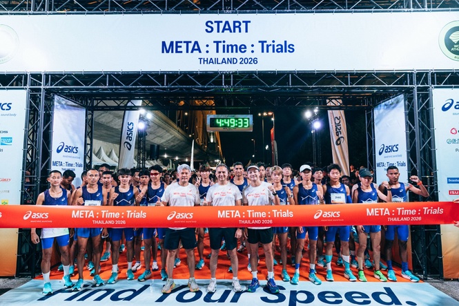 Image from: ASICS META : Time : Trials 2026 Marks Five Years of Speed, Community and Progress