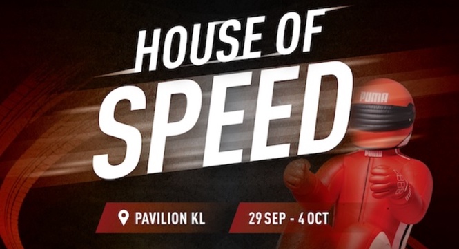 Image from: PUMA Brings the Thrill of Race Week to Pavilion KL With House of Speed