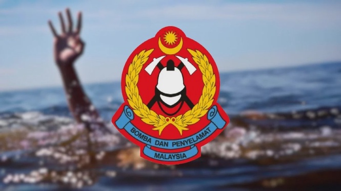 Image from: Man feared drowned after boat capsizes in Lingga river