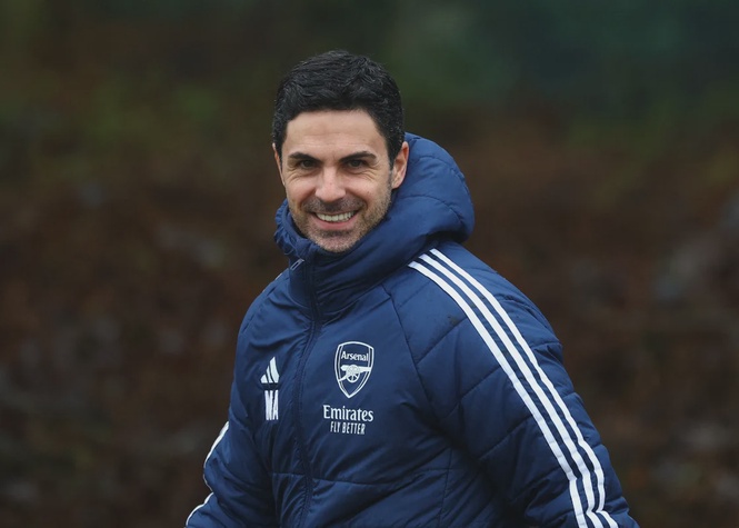 Image from: Arteta confident Premier League win can fuel Champions League glory