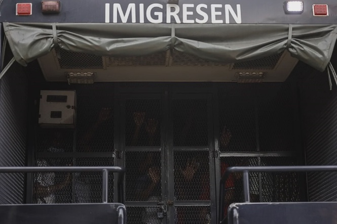 Image from: Imigresen Kedah tahan 28 pendatang tanpa izin dalam Ops Sapu