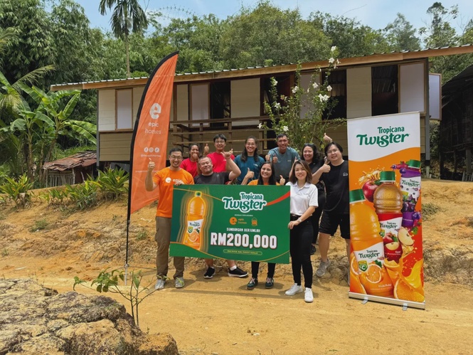 Image from: Tropicana Twister builds homes that could change lives for generations