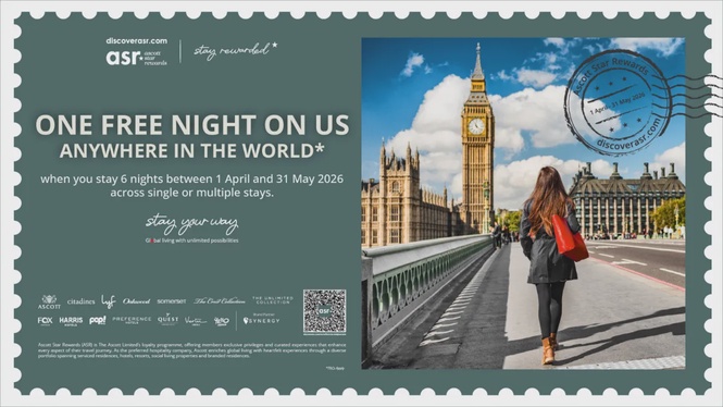 Image from: Ascott Star Rewards expands airline partnerships, offers free nights and richer stay experiences to mark 8-millionth member