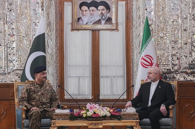Image from: Pakistan army chief delivers US message in Iran war talks