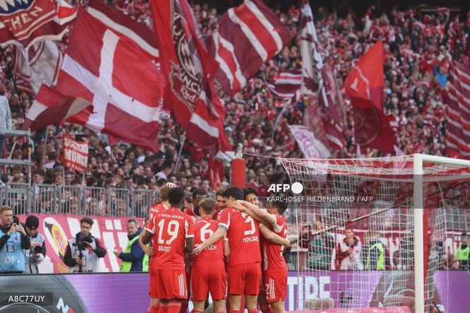Image from: Bayern Munich clinch Bundesliga title with 4-2 win over Stuttgart