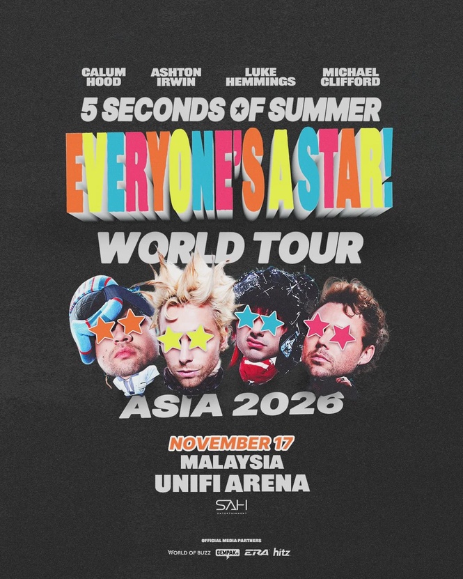 Image from: 5 Seconds of Summer returns to Malaysia with long-awaited Kuala Lumpur concert