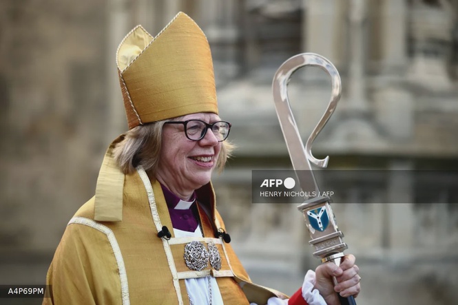 Image from: First female Archbishop of Canterbury to meet Pope Leo