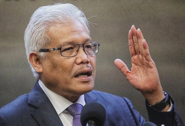 Image from: Hamzah’s Opposition leader resignation not yet official