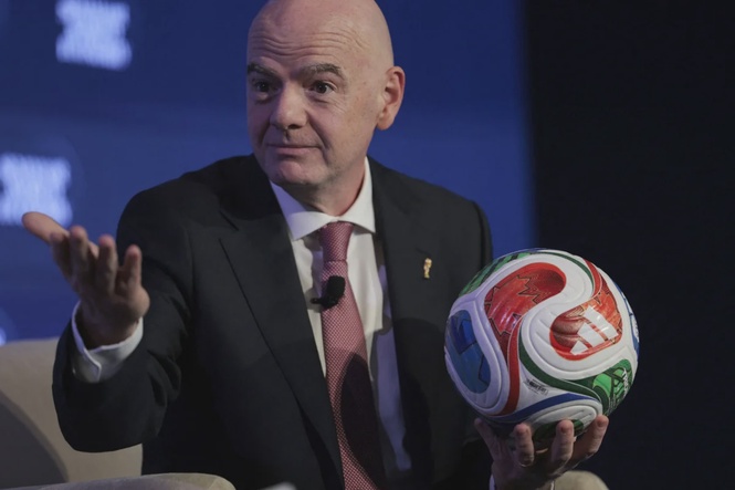 Image from: CAF backs Infantino’s re-election bid for fourth term