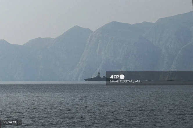 Image from: Iran closes Hormuz Strait again over US blockade with ships mid-transit