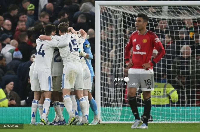Image from: Leeds stun Manchester United with historic Old Trafford win