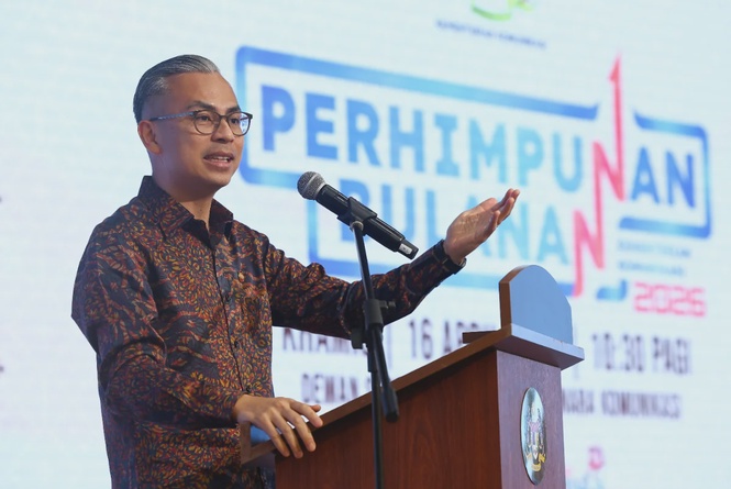 Image from: Fahmi on two-day working visit to Penang to engage communities