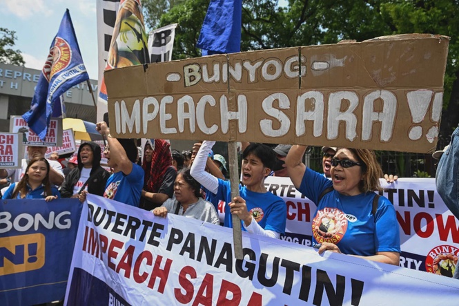 Image from: Philippine VP Duterte impeachment vote looms