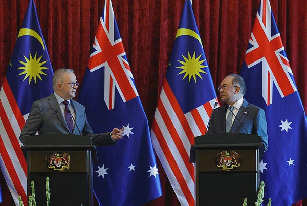 Image from: Malaysia and Australia unite in support of Pope’s peace plea