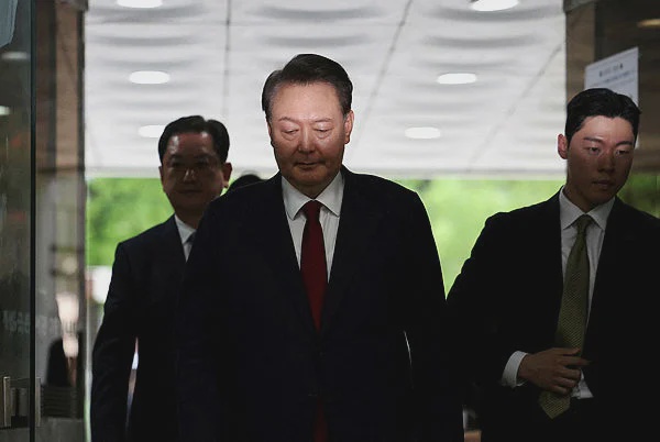 Image from: South Korea prosecutors seek 30-year jail term for ex-President Yoon in drone case