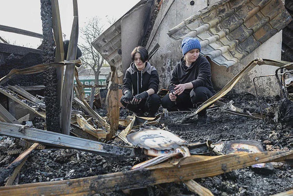 Image from: Ukraine says two killed, 21 wounded in Russian strike