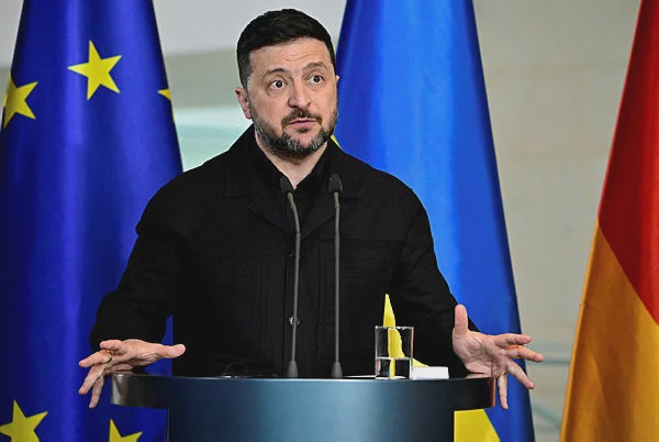 Image from: Zelensky: Russian oil pipeline to Hungary to reopen by April