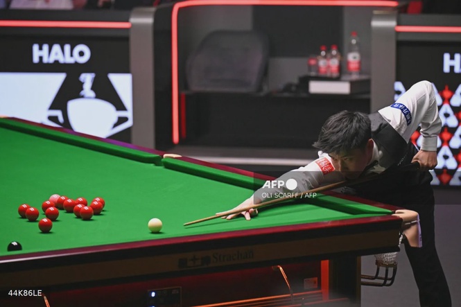 Image from: Zhao Xintong knocked out of world snooker championship, succumbing to “Crucible curse”
