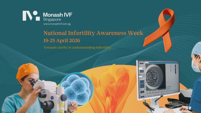 Image from: Monash IVF Singapore Spotlights Male Factor Infertility for National Infertility Awareness Week (NIAW)