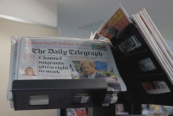 Image from: UK approves German takeover of Telegraph newspaper