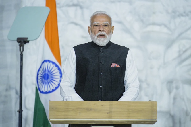 Image from: Modi vows to support peace efforts in Ukraine and Middle East
