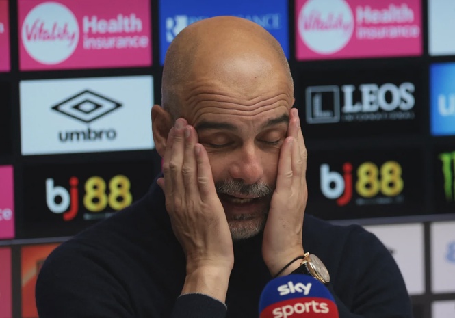 Image from: Guardiola to discuss Man City future after title slip