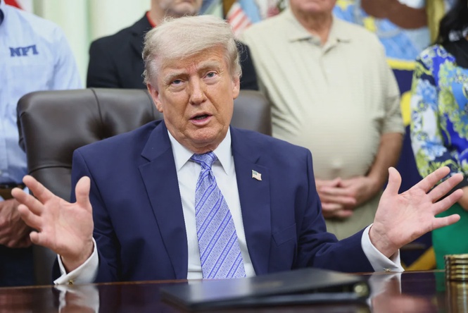 Image from: Trump says Iran war may keep him from son’s wedding
