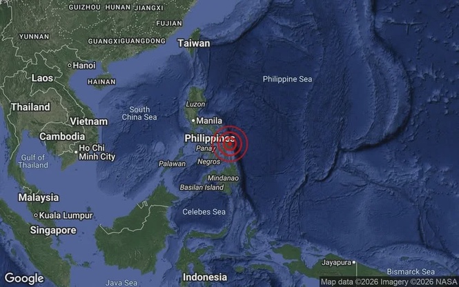 Image from: Magnitude-6.0 earthquake strikes central Philippines: USGS