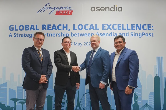Image from: Asendia and Singapore Post form strategic partnership to strengthen APAC cross-border e-commerce gateway
