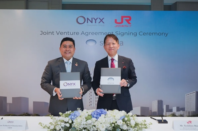 Image from: Onyx Hospitality Group enters joint venture with JR Kyushu Group to develop Shama North Pattaya, strengthening strategic partnership in Thailand