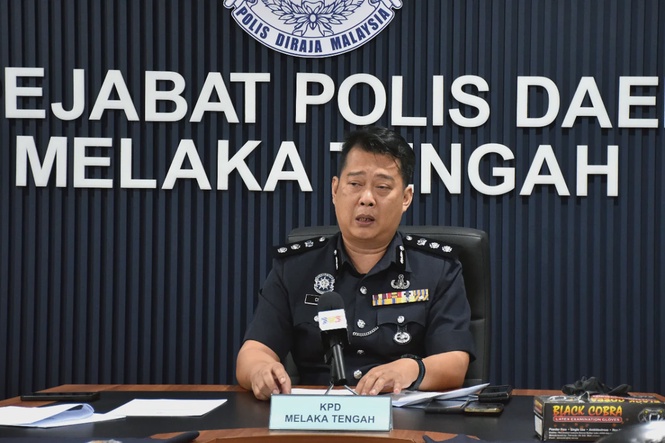 Image from: Retired policeman found dead in Melaka home