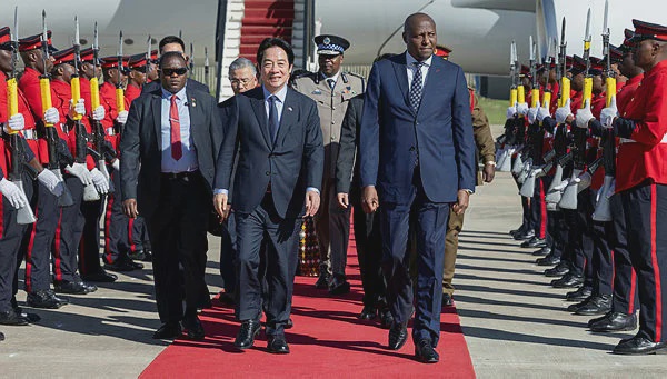 Image from: Taiwan leader makes delayed visit to Eswatini after China objections