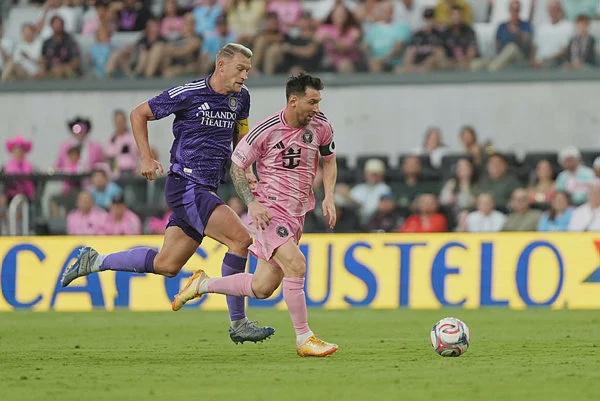Image from: Messi goal not enough as Miami collapse in 4-3 loss to Orlando