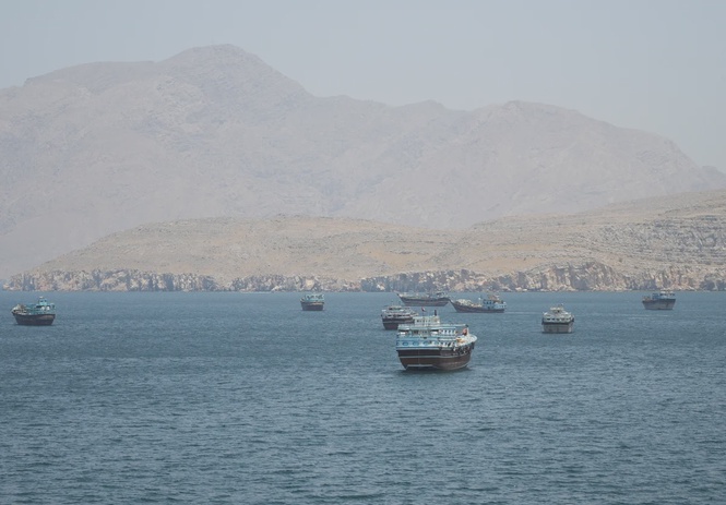 Image from: Iran faces Hormuz standoff with US and allies