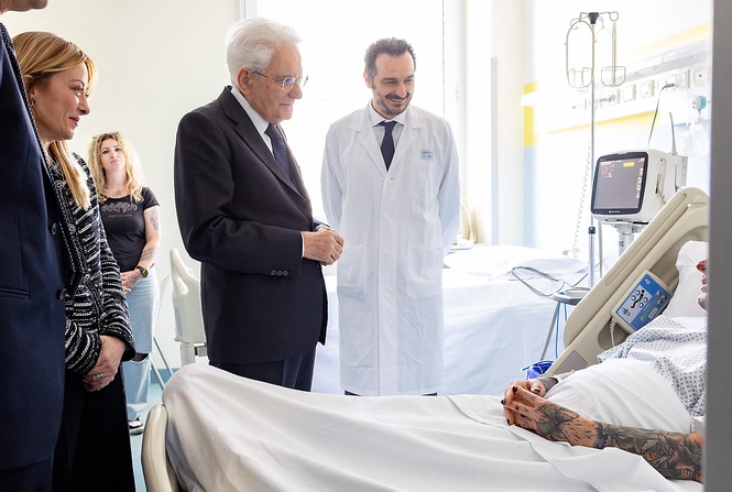 Image from: Italian PM to meet victims of Modena car incident