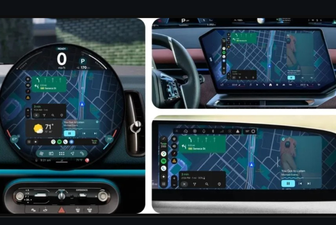 Image from: Google rolls out major android auto update with YouTube and AI integration