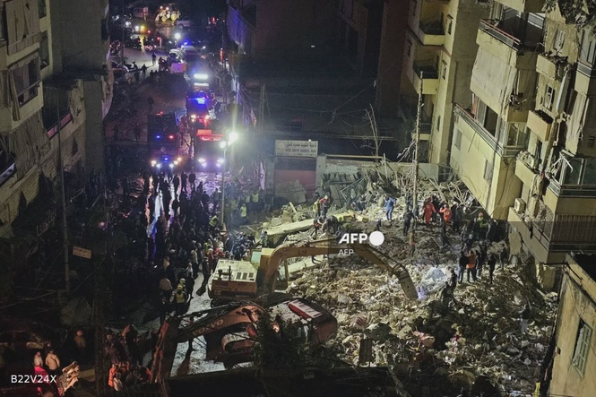 Image from: Israel airstrike kills 3, wounds 7 in southern Lebanon