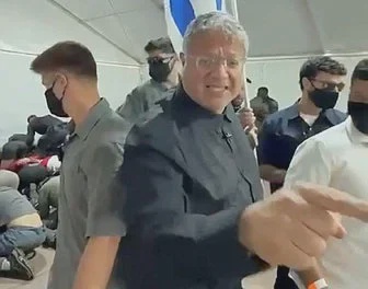 Image from: Israeli minister condemned over flotilla activist video