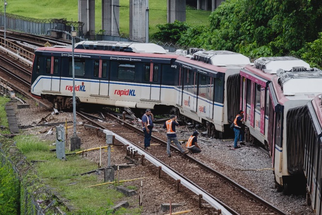 Image from: Loke says ‘business-as-usual’ attitude cannot continue after LRT incident