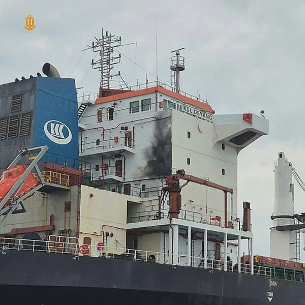 Image from: Beijing brushes off ship strike allegations