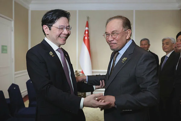 Image from: PM Anwar holds bilateral talks with Singapore and Laos leaders